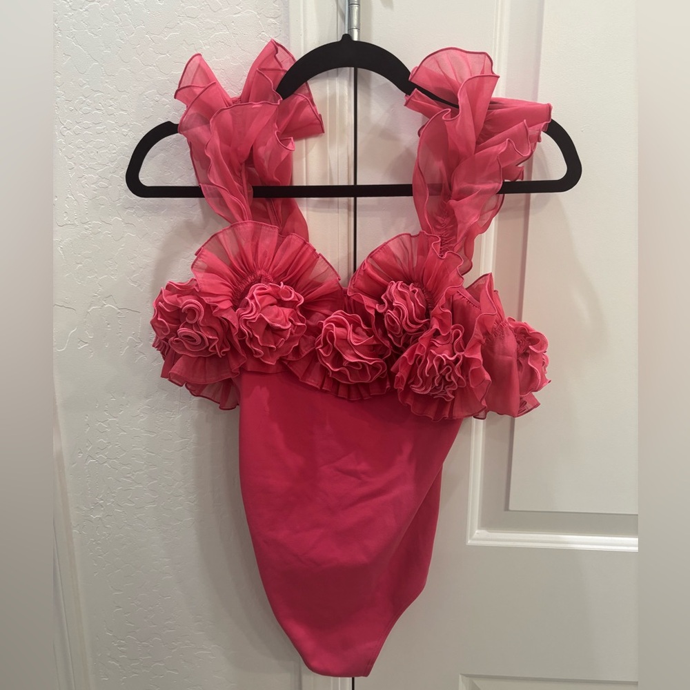 Ruffled FP Pink Bodysuit🌸🌸🌸